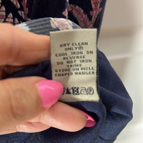 Thurley Long Sleeve High Neck Blouse size 6 Rent The Runway - Picture 6 of 7